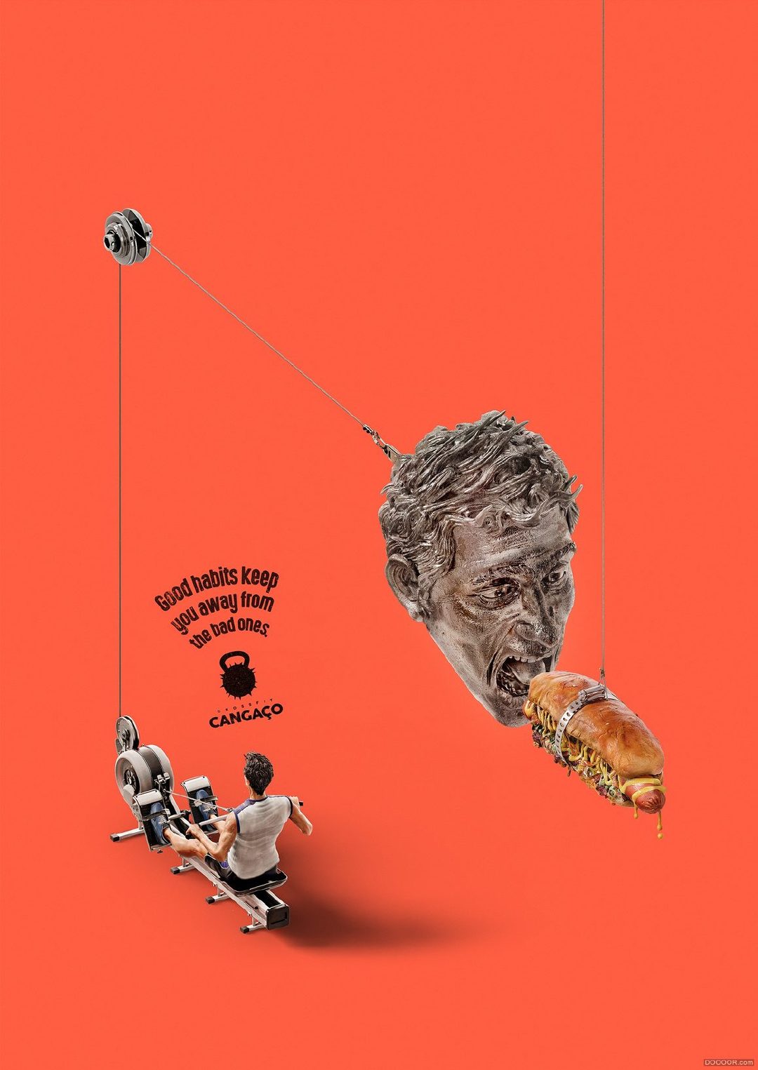 巴西Thomaz Costa创意广告设计作品 第一类医疗器械生产的艺术化传播